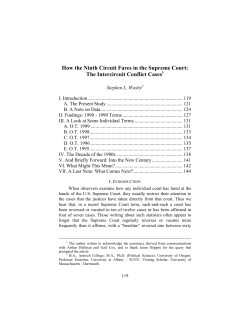 How The Ninth Circuit Fares In The Supreme Court