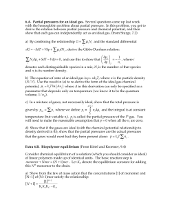 6.A. Partial pressures for an ideal gas. Several questions came up