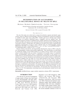 full text  - Journal of Apicultural Science