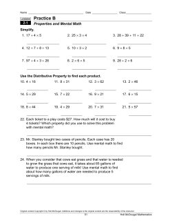 Practice B