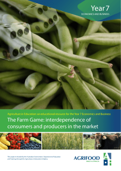 interdependence of consumers and producers in the