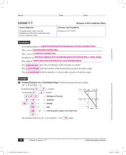Ch. 1-7 Online Notes - Brookfield LaGrange Park School District 95