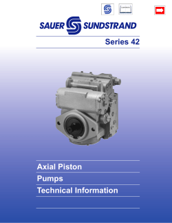 Series 42 - Flint Hydrostatics