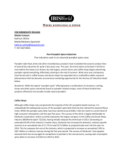 Pumpkin Spice Press Release PDF