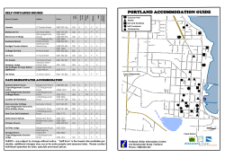 portland accommodation guide
