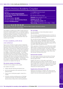 Harris Invictus Academy Croydon