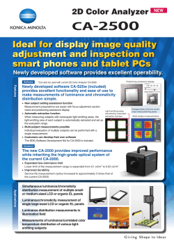 Catalogue  - Konica Minolta