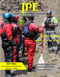 Marcel Bieg - American Canoe Association