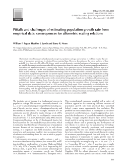 Pitfalls and challenges of estimating population growth rate from