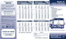 Route 31 WRTA! - Quinsigamond Community College