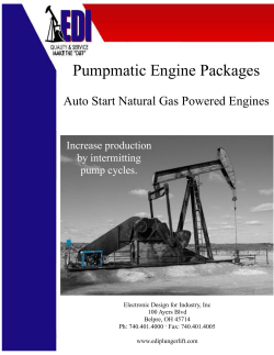 Pumpmatic Engine Packages - Electronic Design for Industry