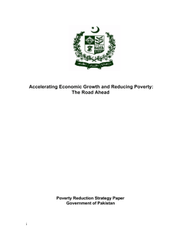 Accelerating Economic Growth and Reducing Poverty: The Road