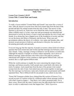 Notes - Rightly Divided Ministries