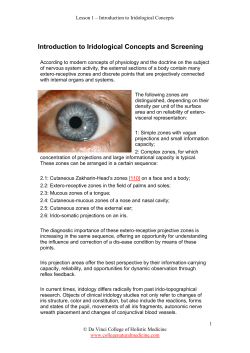 Iridology - Da Vinci College of Holistic Medicine
