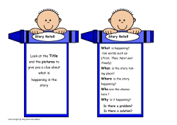 Look at the Title and the pictures to give you a clue about what is