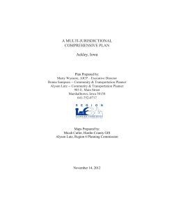 Chapter 2 - Region 6 Planning Commission