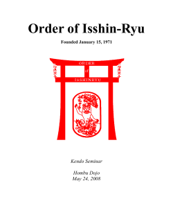 Order of Isshin-Ryu
