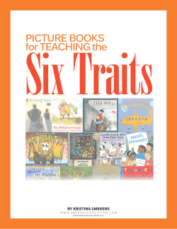 PICTURE BOOKS for TEACHING the