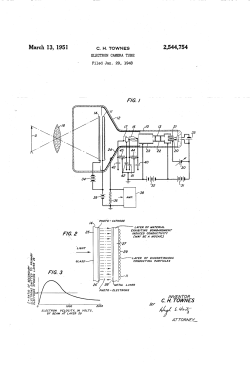 Electron camera tube
