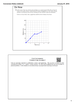 Conversion Notes.notebook