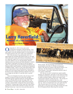 Larry Haverfield - Hutton Niobrara Ranch Wildlife Sanctuary