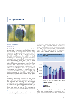 2.2 Opium/heroin - United Nations Office on Drugs and Crime