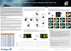 IMMUNOLOGY 2014: Analysis of Mass Cytometry Data