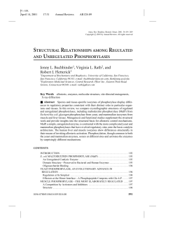 STRUCTURAL RELATIONSHIPS AMONG REGULATED AND