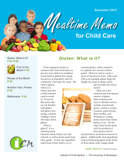 Gluten - nfsmi