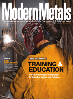 Read about the VGSI solution in Modern Metals Magazine.