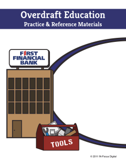 01 ODEDU Cover page - First Financial Bank