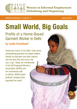 Small World, Big Goals