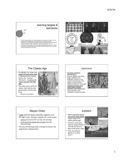 Maya PowerPoint