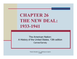 THE NEW DEAL - National Paralegal College