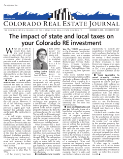 DECEMBER 15, 2009 The impact of