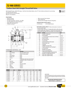 72-900 series - Apollo Valves
