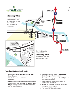 Map - PDF - The Ford Family Foundation