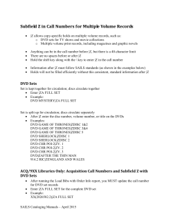Subfield Z - SAILS Library Network