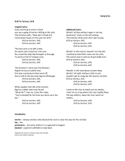 Song lyrics Drill Ye Tarriers, Drill original lyrics: Every morning at