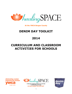 Denim Day Toolkit for Schools.
