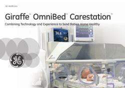 Giraffe&trade; OmniBed&trade; Carestation