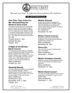 And Then They Came For Me: Remembering the