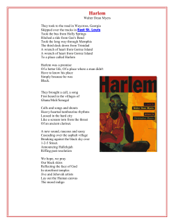 Harlem - Teaching English Language Arts