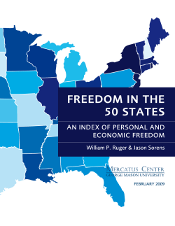 Freedom in the 50 states