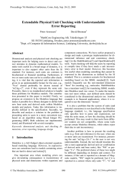 Extendable Physical Unit Checking with Understandable Error