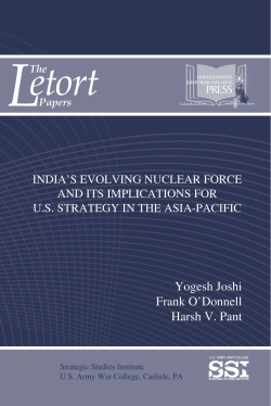 Read Study - Strategic Studies Institute