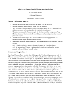 Review from Prof. Jos&eacute; Maria Herrera, University of Texas at El Paso