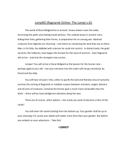 JumpRO (Ragnarok Online: The Jump) v.01