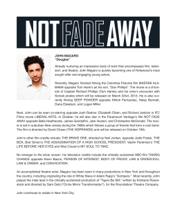 Already nurturing an impressive body of work that encompasses film