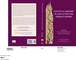 Political Memory in and after the Persian Empire
